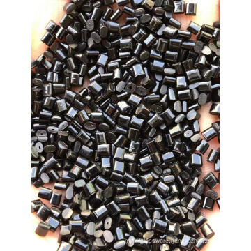 High gloss black PC plastic granules
